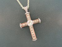 Copper Cross & Igoe Pendant